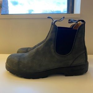 Rustic Black Blundstone Boots